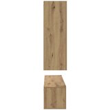  Set TV komoda s policom Zidne Ostalo s pohranom s vratima 4 pcs hrast artisan 30.5 x 30 x 90 cm | shoptok.hr