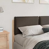  Tapecirani uzglavlje Prirodna i svijetlo siva 150 cm | shoptok.hr