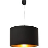  Luster na sajli ALBA 1xE27/15W/230V Ø 45 cm crna/zlatna | Eponuda.com