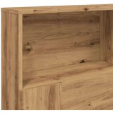 vidaXL Uzglavni ormarić Artisan hrast 160x19x103,5 cm izrađeno drvo | shoptok.hr