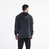 Adidas duks sa kapuljacom ess+ dye hoodie black/white m