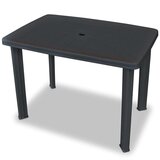 Bistro 3-dijelni bistro set od plastike antracit | shoptok.hr