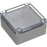 TRU COMPONENTS TC-10860676 univerzalno kućište 119.80 x 119.80 x 60.10 polikarbonat svijetlosiva 1 St. Cijene