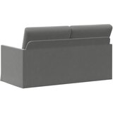  Kauč za dvoje Tamnosiva 150 x 81 x 82 cm Baršun | shoptok.hr