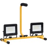 vidaXL LED reflektor z ročajem 2x30 W hladno bel | Shoptok.si