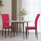 Maison Chic Vrtljivi Jedilni stoli - Vzorci stoli 2 kosa vinsko rdeč žamet A1826, (22031366) | Shoptok.si