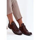 VINCEZA Patent Leather Women's Ankle Boots With Decorative Embossing Warm | Shoptok.si