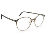  Unisex Dioptrijske naočale Silhouette Pure Wave 2953 49/19 Brown | shoptok.hr
