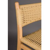 Dutchbone Barski stol iz masivne bukve v svetli naravni barvi (višina sedeža 67,5 cm) Cecile – | Shoptok.si