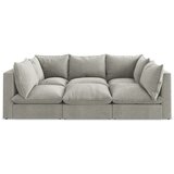 Makamii Svijetlo siva sofa 255 cm Manao – | shoptok.hr