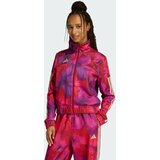 Adidas Sportska jakna 'Adidas x Farm Rio House Of Tiro' tamno ljubičasta / roza / svijetlo crvena / bijela | shoptok.hr