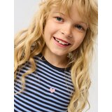 Sinsay Pamučna majica na pruge s vezom srca | shoptok.hr