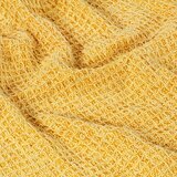 vidaXL Odeja iz bombaža 160x210 cm gorčično rumena | Shoptok.si