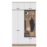 Hanah home Ormar za hodnik EA145 - 3840, 119,6x226,4x37,5 cm, Bijela | Eponuda.ba