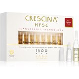 Crescina Transdermic 1300 Re-Growth nega za spodbujanje rasti in proti izpadanju las za moške 20x3,5 ml Cene