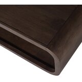 WOOOD Stolić za kavu od masivnog manga u tamnoj prirodnoj boji 60x120 cm Kinu – | shoptok.hr