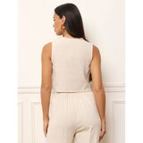 La Modeuse Topi & Bluze 74237_P175674 Bež | Shoptok.si