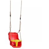 Delux otroška gugalnica - rdeče-rumena | Shoptok.si