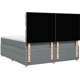  Krevet s oprugama i madracem svjetlosivi 180x200 cm od tkanine | shoptok.hr