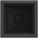  Kvadratna saksija za cvijeće 24 pcs Crna 43 x 43 x 33,5 cm | shoptok.hr