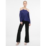 Orsay Dark blue women's blouse with open shoulders - Women | shoptok.hr