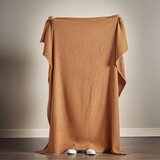 Pineapple Elephant Smeđa pamučna deka 150x200 cm Jaipur Chunky Waffle – | shoptok.hr