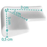 Zopa gumena zaštita za kutove white | shoptok.hr