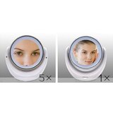 MakeUp dvostrano ogledalo sa LED svetlima, 5x uvećan odraz | shoptok.hr