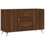 Komoda smeđa boja hrasta 100 x 36 x 60 cm od konstruiranog drva | shoptok.hr