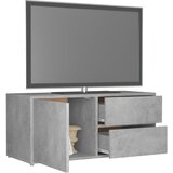 TV ormarić siva boja betona 80 x 34 x 36 cm konstruirano drvo | Eponuda.com
