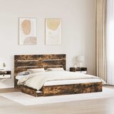  s od storage s ladicama Dimljeni hrast 180 x 200 cm | shoptok.hr