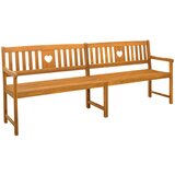 Vanjska klupa Prirodna 220 x 55,5 x 90 cm Čvrsto drvo akacije | Eponuda.com