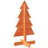  Drveno ukrasno božićno drvce voštano smeđi 80 cm od borovine | shoptok.hr