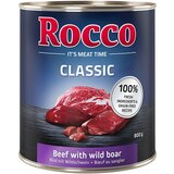 Rocco Ekonomično pakiranje za gurmane: Classic 24 x 800 g - NOVO: Govedina s divljom svinjom | shoptok.hr
