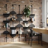Umbra Črn kovinski sistem modularnih polic 27x203,5 cm Solis – | Shoptok.si