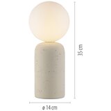 SCHÖNER WOHNEN 12543-42 - Stona lampa TRAVENTA 1xG9/10W/230V beton | Eponuda.com