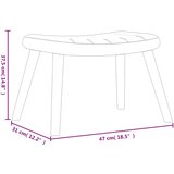 vidaXL stolica za ljuljanje s osloncem za noge boja vina baršunasta | shoptok.hr