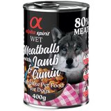 Alpha Spirit alfa spirit Dog Meatballs 6 x 400 g - Janjetina i kumin | shoptok.hr