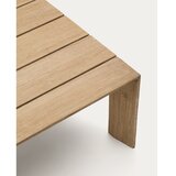 Kave Home Vrtna klubska mizica iz masivne akacije 82,5x82,5 cm Ambra &amp;ndash; Slike