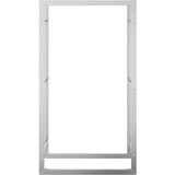  Stalak za drva za ogrjev 50x28x94 cm od nehrđajućeg čelika | shoptok.hr