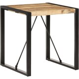  Blagovaonski stol 70 x 70 x 75 cm od masivnog grubog drva manga | shoptok.hr