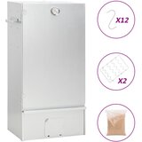 vidaXL Pečica za dimljenje z lesenimi sekanci 44,5x29x83 cm jeklo | Shoptok.si