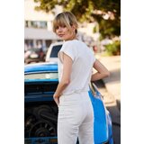 Marisse Women's T-Shirt L-Ts-4673 Off White | shoptok.hr