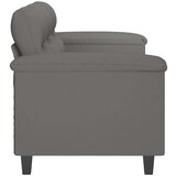  kavč - Sofa - Kanape trosed temno siv 180 cm tkanina iz mikrovlaken, (21727972) | Shoptok.si