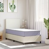  Madrac od pjene srednje mekani 90 x 190 cm za jednu osobu | shoptok.hr