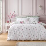 Catherine Lansfield Kremno bela posteljnina za zakonsko posteljo 200x200 cm Bridgerton Penelope Floral – | Shoptok.si