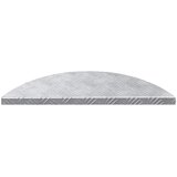  Stepenica Polumjesec 15 pcs Srebrno 60 x 18 x 2,5 cm Aluminij | shoptok.hr