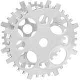  Stalak za vino Srebrno 39 x 14 x 39 cm Aluminij | shoptok.hr