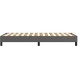  Za krevet s oprugama sivi 90x190 cm od umjetne kože | shoptok.hr