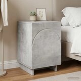  Noćni ormar Betonska siva 33 5 x 34 5 x 50 cm Konstruirano drvo - Betonska siva 1 Cijene
